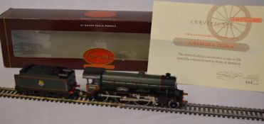 Hornby OO gauge limited edition 61650 'Grimsby Town' 4-6-0 locomotive and tender,