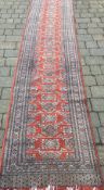 Persian style runner 370cm by 74cm