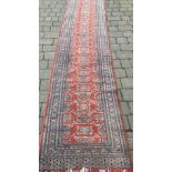 Persian style runner 370cm by 74cm