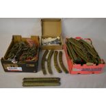 Large selection of Hornby OO gauge track (2 boxes)