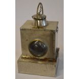 A square form railway lamp,