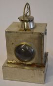A square form railway lamp,