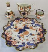 Assorted Crown Derby and Royal Crown Derby inc fluted plate c.