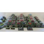 Large collection of approximately 142 Hatchette die cast tractors complete with magazines (in