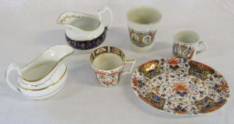 Various ceramics inc Crown Derby and Royal Crown Derby,