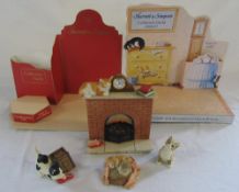 Sherratt & Simpson Collectors Club Guild 1998 'Lazy Times' group of cat figures (boxed)