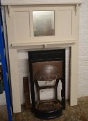 Fire surround and grate