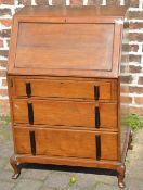 Early 20th century mahogany bureau