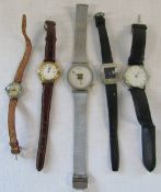 Selection of wrist watches inc Pulsar