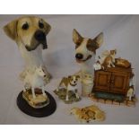 Ex shop stock - Various animal figures including Sherratt and Simpson