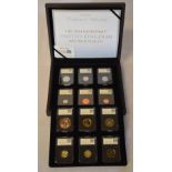 Cased limited edition 2014 Datestamp United Kingdom specimen year coin set