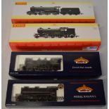 2 boxed Hornby locomotives and 2 boxed Bachmann locomotives