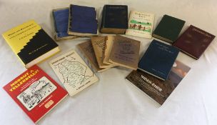 Collection of books about or written using Lincolnshire dialect including 3 by Mabel Peacock