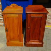 2 Victorian bedside cabinets