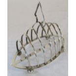 Silver toast rack London 1912 weight 6.