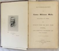 David N Robinson collection - Autobiography Of Thomas Wilkinson Wallis Sculptor In Wood published
