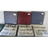 6 large postcard albums of mainly photographs relating to Trams / Tram Companies of the United