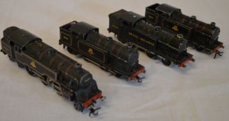 Hornby locomotives 80054, 69567, 69561 & 69507,