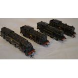 Hornby locomotives 80054, 69567, 69561 & 69507,