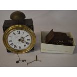 Francois Desire wall clock and a German cuckoo clock (AF)