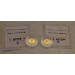 2008 Queen Victoria British History 24ct gold encapsulated coin, total approx weight 0.