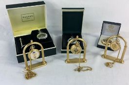 6 modern collectors pocket watches including Dalvey & Royal London