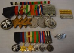 Medal group attributed to 38195 A/Off C.B. North, Lincoln, S.J.A.