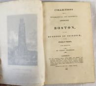 David N Robinson collection - Collections For A Topographical Account Of Boston & The Hundred Of