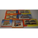 Hornby OO gauge boxed accessories including Victorian houses & shops,