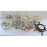 Assorted ceramics inc Portmeirion, Aynsley and Limoges,