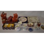 Various ceramics including Palissy