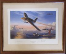 Limited edition print by Nicolas Trudgian 'Rocket Attack' no 91/600 signed by the artist and