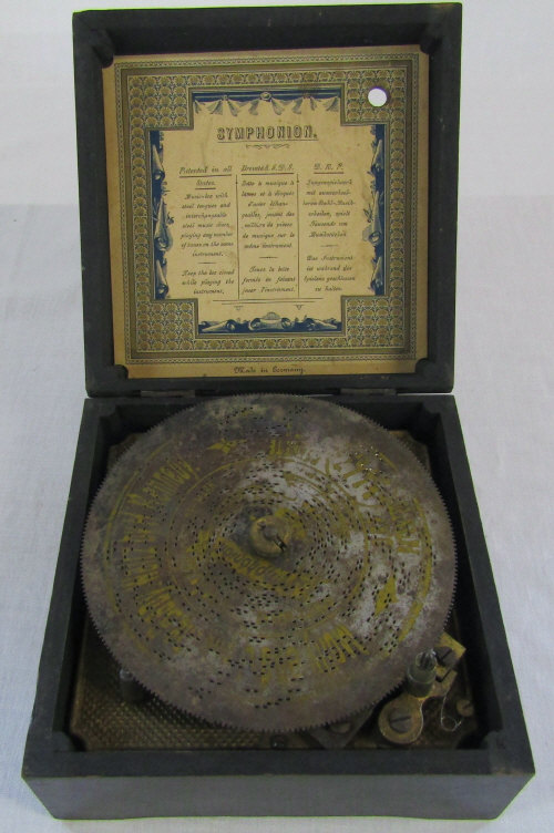 German Symphonion music box and discs - Image 5 of 5