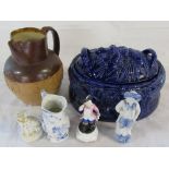 Selection of ceramics inc Portmeirion tureen