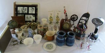 Selection of ceramics, glassware,