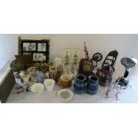 Selection of ceramics, glassware,