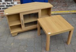TV stand and side table