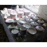 Extensive Wedgwood 'Mayfield' dinner service approximately 284 pieces