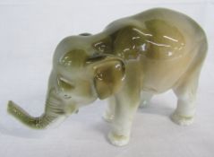 Royal Dux figure of an elephant L 20 cm