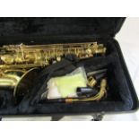 Stagg 77-SA saxophone with case