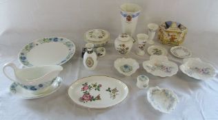 Selection of Wedgwood ceramics inc pin dishes,