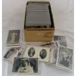 Selection of postcards relating to late 19th/early 20th century stage actresses etc