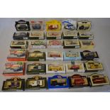 Boxed die cast model cars including Lledo, Dandy, Yorkshire Tea,