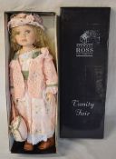 Stewart Ross 'Vanity Fair' large collectors doll,