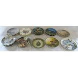 25 assorted collectors plates inc Royal Doulton