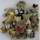Collection of teddy bears inc Millenium bears