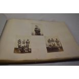 Possible 19th century unusual photographic scrap book including indigenous/native scenes