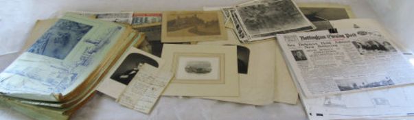 Publications & copies relating to the 1953 east coast flood,