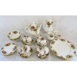 Royal Albert 'Old Country roses' part dinner/tea service approximately 32 pieces