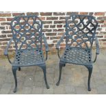 2 patio chairs